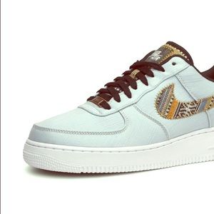 Nike Air Force 1 Low 07 LV8 Armory Blue Sz 9.5